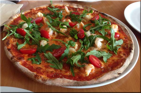 Weltklasse-PIZZA auf Rügen - in Wiek bei Rene (La Dolce Vita)